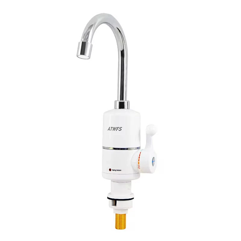 (image for) 3000W Fast Electric Water Heater Tap IPX4 Waterproof Instant Heating Multi-layer Coated EU Plug Kitchen Faucet