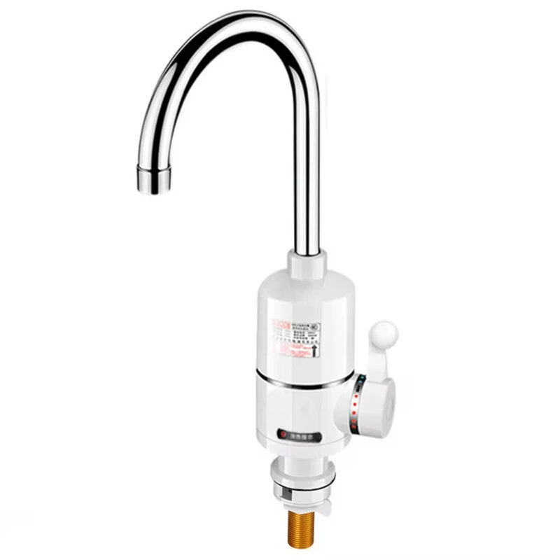 (image for) 3000W Fast Electric Water Heater Tap IPX4 Waterproof Instant Heating Multi-layer Coated EU Plug Kitchen Faucet